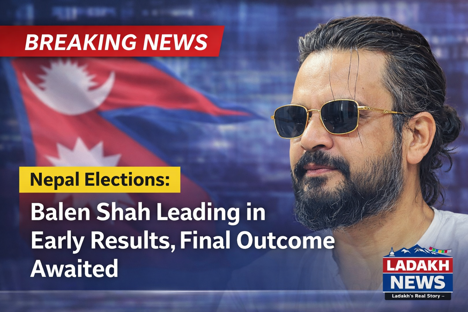 Nepal Elections: Balen Shah Leading in Early Results, Final Outcome Awaited