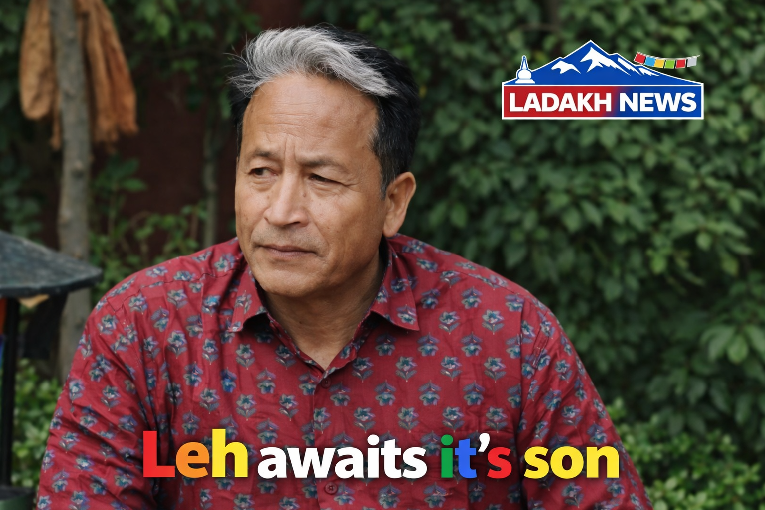 Leh stands still in anticipation, yet its heart beats louder than ever